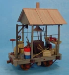 ON3/ON30 Logging/mining 4 Wheel Blacksmith Car Kit Wiseman Model Services. Fixed Price $69.95.