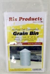 Scale 40 Foot Tall Corrugated Grain Bin Kit Rix Products #628-0704. Fixed Price $15.00.