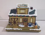 Hawthorne Village Train Station Railroad Accessory Post Office 2008. Fixed Price $17.99.