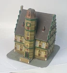 Kibri Ho Old City Hall 8300 6" X 7" 6-1/2" Rough Missing Parts Painted. Fixed Price $25.00.