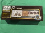 K-line O/O27 Gauge 41' Hershey's Hugs Sliding Door Box Car K-646706. Fixed Price $28.99.