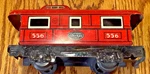 Marx Scale Model Trains New York Central Tin Caboose Car No 556 Nyc. Fixed Price $9.99.