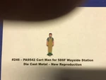 American Flyer Parts - PA9542 Cart Man For 586F Wayside Station #246. Fixed Price $6.95.