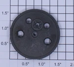 Lionel 8045-627 Scullin Disc Type Center Wheel With Tire Groove. Fixed Price $15.00.