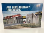 Walthers Cornerstone 933-3190 Art Deco Highway Underpass Kit, Ho Scale. Fixed Price $23.40.