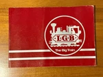 Lgb The Big Train Catalog Book Guide Electric Model Railroad 8500 1:22.5 Scale. Fixed Price $18.99.