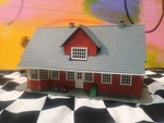Faller 110160 Train Station Ho American Or Swedish Style. Fixed Price $12.25.