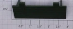 Lionel 145-23 Gauge Automatic Gateman Green Tool Box Cover (10). Fixed Price $20.00.