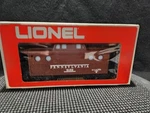 Vintage Lionel 6-9162 Pennsylvania Illuminated Port Window Caboose. Fixed Price $30.00.