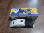 Dimestore Dreams Police Car No. 20030 Deluxe Plastic 1:43 Scale With Box Toy. Fixed Price $13.50.