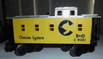 Lionel B&o 9381 Yellow Caboose New. Fixed Price $14.99.