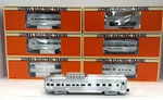 Lionel California Zephyr 15 Aluminum Car Passenger Set New 6-19122 19127. Fixed Price $494.99.