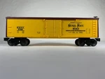 Lionel 6-5722, Nickel Plate Raod Woodside Reefer, Ob (1984). Fixed Price $8.95.