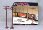 Lionel #6-2181 Set Of Telephone Poles, C10 Nib. Fixed Price $5.35.