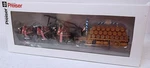 Preiser #30437 New 1/87 Horse Drawn Oktoberfest L Wenbrau Beer Wagon Set. Fixed Price $99.99.