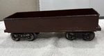 Lionel Pre War # 112 65784 Lake Shore Gondola Maroon Standard Scale. Fixed Price $34.99.