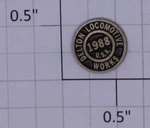 Delton 10016-36 2-8-0 C-16 1988 Brass Builders Plate (10). Fixed Price $100.00.