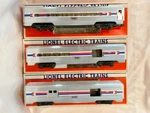 Lionel 6-19100-19101-19102-19103-19104-19105 Amtrak 6-ALUM.PASS.CARS-OB Lk/n. Fixed Price $442.79.