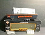 Mth Railking 30-50039 Harley Davidson Illuminated Vendor Trailer Brand New. Fixed Price $74.95.
