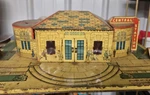 Marx Toys Model Train Station Metal Grand Central Tin Litho 2B97. Fixed Price $119.99.