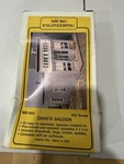 Vintage Micro Engineering ME-602 Ho Scale Zang's Saloon Western Build Kit (J9). Fixed Price $12.00.