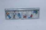 Preiser 10038 Truck Driver 6 Figurines Hand Painted New 1:87 H0 Boxed. Fixed Price $16.02.