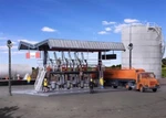 39834 Kibri Ho Kit Miro Filling Station With Scania Road Tanker. Fixed Price $44.99.
