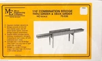 Micro Engineering 75-530 Ho 110' 3-SPAN Deck & Thru Girder Combination Bridge. Fixed Price $48.85.