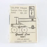 Gilpin Tram Large Ore Car Plastic Kit Grandt Line ON2 1/4" Scale 3050. Fixed Price $15.00.
