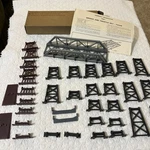 Tyco Ho Bridge And Trestle Set T909S W/assembly Instructions (no Tracks) 39PCS. Fixed Price $25.52.