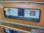 Lionel,,,,# 26238,,,,,DETROIT Historical Museum Boxcar. Fixed Price $31.99.