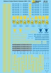 Microscale 87-31 Ho 1/87 Delaware & Hudson Loco/caboose Logos Yellow/blue Decals. Fixed Price $11.99.