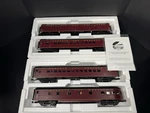 Mth 20-64173 Norfolk Western N&w 70' Streamlined Passenger 4-CAR Set Lnib. Fixed Price $395.00.