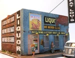 Downtown Deco Ho Gauge Fat Lou's Liquor Store KIT#1065 New In Box. Fixed Price $29.99.