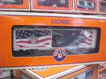 Lionel,,,,,# 25059,,,,,DEMOCRAT 2008 Election Boxcar. Fixed Price $42.99.