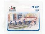 1/150 Scale Kato 24-202 Train Station Staff People Figures 6-PACK. Fixed Price $53.95.