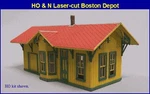 Blair Line 093 Boston Depot Laser-cut Building Kit. Fixed Price $44.52.
