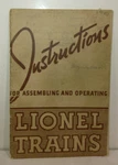 Original 1940 Instructions For Assembling And Operating Lionel Trains Pages. Fixed Price $20.00.