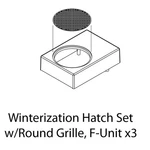 Athearn Genesis Ho Winterization Hatch Set W/round Grille F-unit ATHG19290. Fixed Price $24.98.