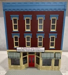 Railking Pane The Glass 30-90384 O Gauge Lighted Painted Assembled Building. Fixed Price $59.00.