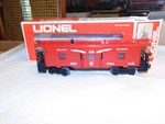 Lionel Gauge #6-9174 Erie Illuminated Bay Window Caboose, Nos. Fixed Price $19.99.