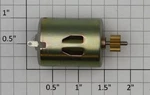 Lionel 8903-120 Volt Dc Can Motor With Pinion Gear. Fixed Price $12.00.