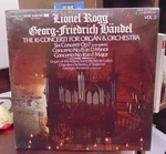 Lionel Rogg Handel Organ Concerti 7, 15, Connoisseur CSQ2-2116 M/vg+. Fixed Price $10.00.