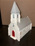 Lionel Plasticville Bachmann Scale Church For Model Train Layouts. Fixed Price $18.95.