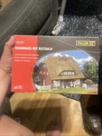 Faller 'ho' Gauge 130250 Dwelling House With Reeds-thatch Roof Building Kit. Fixed Price $39.99.