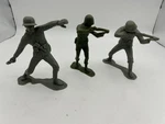 Louis Marx 1963 Toy Soldier Germany Green Figure 6" WW2 WWII-1 Timm Me. Fixed Price $20.95.