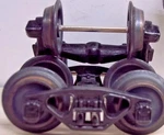 Weaver 3-RAIL Die Cast Metal Sprung Trucks (no Couplers) For Scale Freight Car. Fixed Price $24.99.