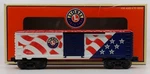 Lionel 6-26777 Gauge U.s. Flag Boxcar W/lights Ln/box. Fixed Price $53.95.