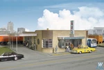 Sealed Nib Walthers Cornerstone Ho Silver Springs Terminal Building Kit 933-2934. Fixed Price $44.99.