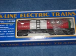 1993 K-line K633902 12 Days Of Christmas: On The Sixth Day...tank Car L2376. Fixed Price $55.63.